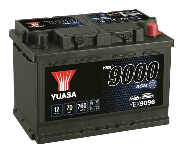 Yuasa AGM YBX9096